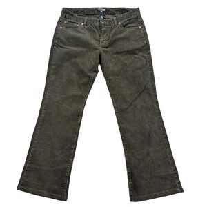 Polo Jeans Co Ralph Lauren Pants Women's 10x32 Tan‎ Corduroy Boot Cut Mid Rise